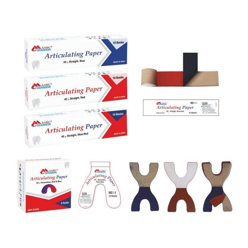Articulating Paper 40µ - Blue & Red