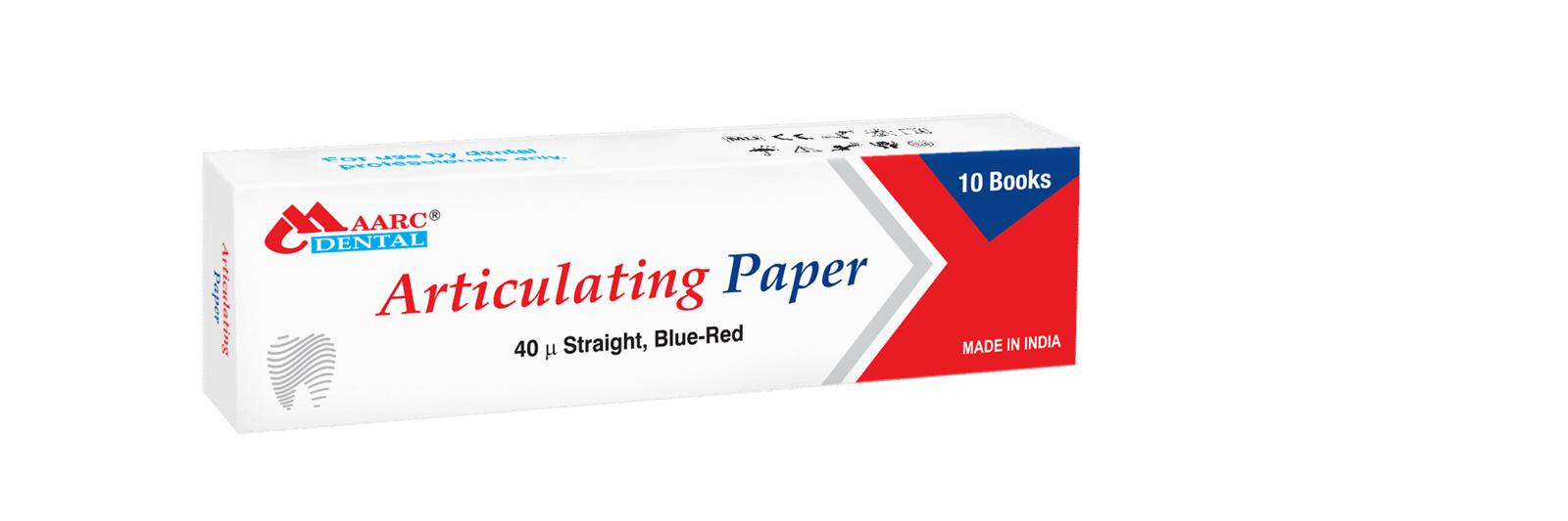 Articulating Paper 40µ - Blue & Red - Image 4